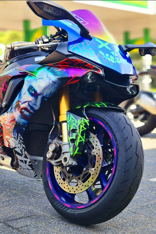 Yamaha R1M Joker: A Colorful Twist on a Classic