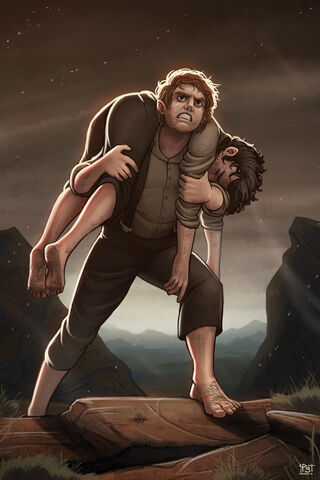 Frodo's Burden: A Hero's Resolve