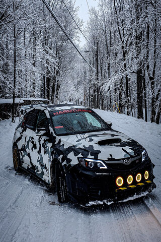 Subaru STi: The Winter Warrior ❄️🚗