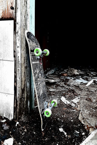 Urban Skateboard Dreams: A Journey Through Abandonment