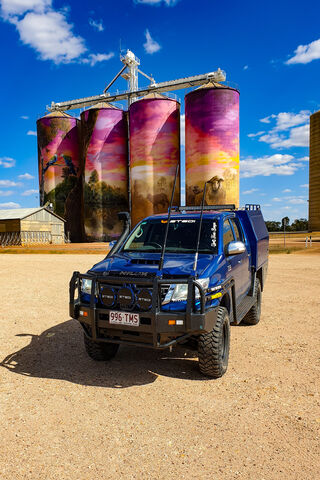Hilux Adventure: Power Meets Art