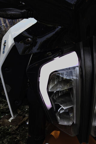 Illuminate Your Ride: The KTM Duke 390's Striking Headlight