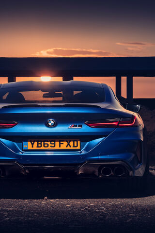 Unleashing Power: The BMW M8 Competition at Dusk 🌅🏎️