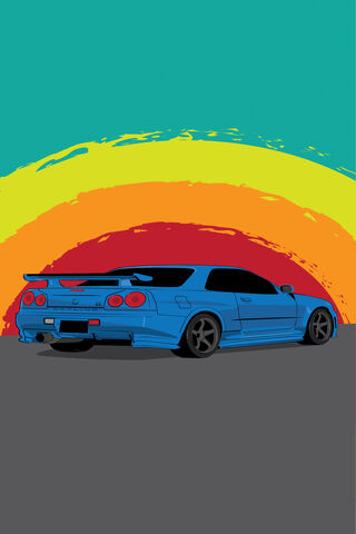 Nissan GTR 2: A Retro Dream Machine 🌅🚗