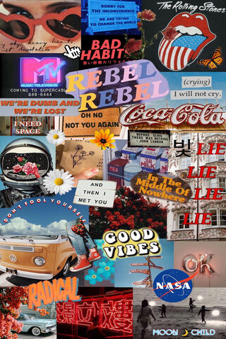 Nostalgic Vibes: A Retro Collage Journey 🌟