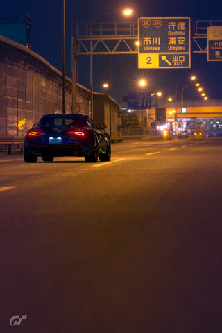 Night Drive with the Toyota GR Supra 🌌🚗