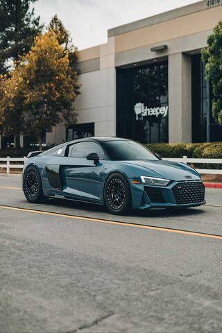 Unleashing Power: The Audi R8 Sheepey Race Edition 🚗💨