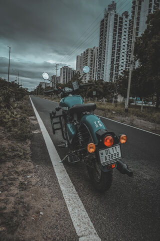Airborne Blue: The Journey Awaits 🌌🏍️