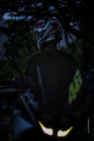 Night Rider's Vibe 🌙🏍️