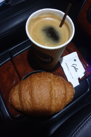 Morning Delight: Coffee and Croissant Combo ☕🥐
