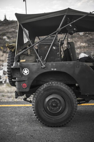Vintage Adventure: The Classic Military Jeep 🚙✨