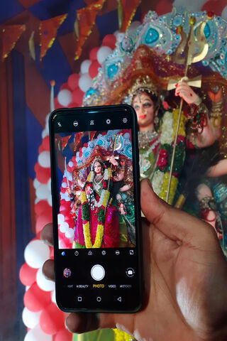 Capturing the Divine: Durga Mata in Focus 📸✨