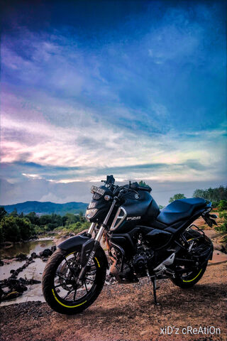 FZS Monster: The Beast Awaits 🏍️🌄