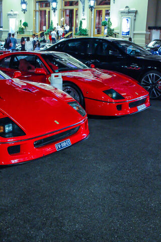 Ferrari F40s: A Red Dream in Monaco 🇲🇨🚗