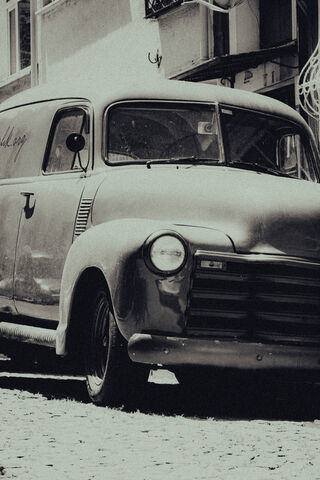 Classic Charm: The Old Chevy