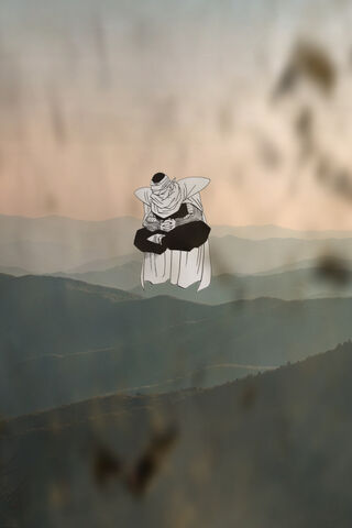 Piccolo's Tranquil Reflection 🌄