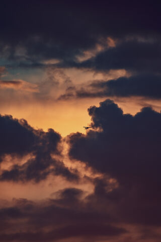 Soaring Through the Sunset 🌅✈️