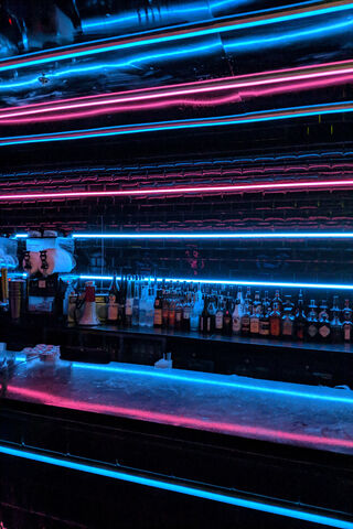 Neon Nights at Retro Bar 🌟🍹