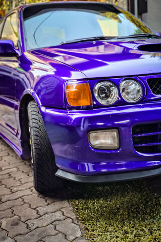 Starlet GT: A Purple Powerhouse 🚗💜