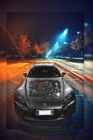 S2000 Honda: A Nighttime Beauty on the Streets 🌌🚗