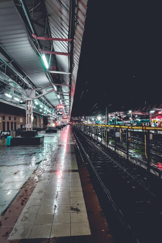 Midnight Whispers at the Train Station 🚉✨