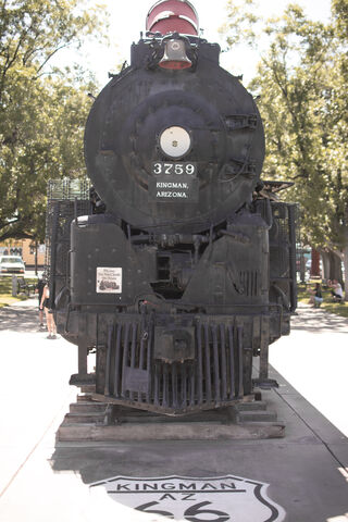 The Heart of Kingman: A Vintage Steam Engine 🚂