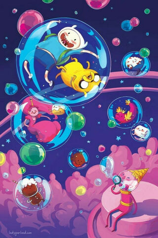 Bubbles of Adventure in the Land of Ooo! 🌈✨