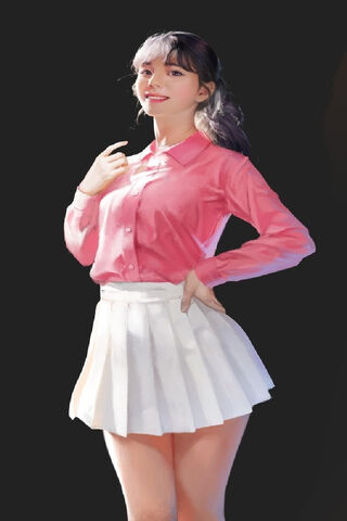 Charming Elegance: Beauty Girl 13