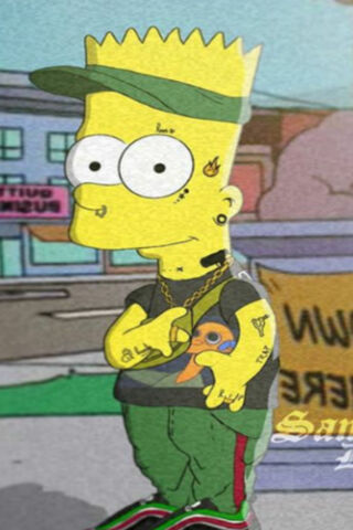 Bart Simpson Gucci