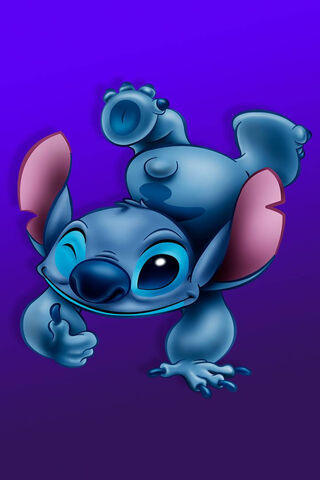 Stitch's Playful Antics..