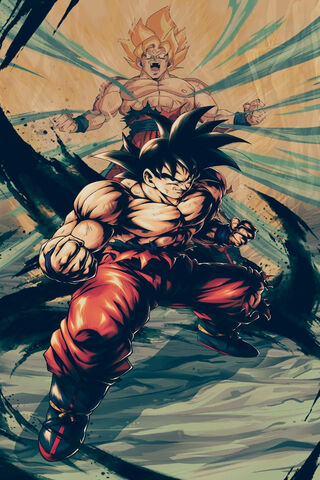 Goku Old School