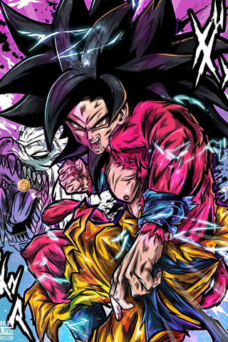 Goku's Epic Transformation: SSJ4 Unleashed! 🌟