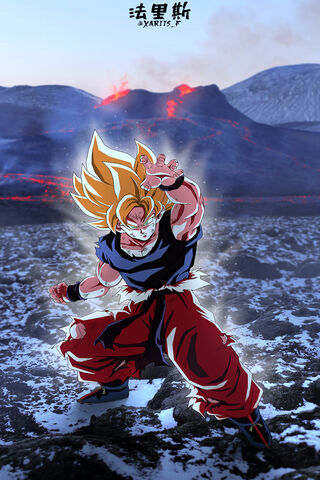 Goku: The Legendary Super Saiyan Rises! 🌟🔥