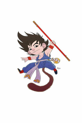 Goku: The Young Saiyan Hero 🌟