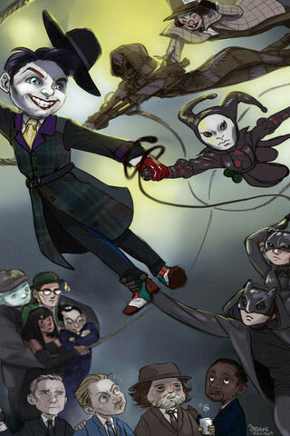Gotham's Mischief Makers Unite! 🎭🃏