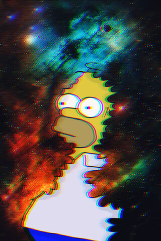 Homer's Cosmic Adventure 🌌