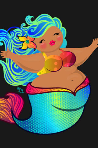 Hd Plus Size Mermaid