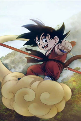 Kid Goku Cloud