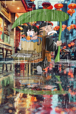 Kame's Rainy Adventure 🌧️☔