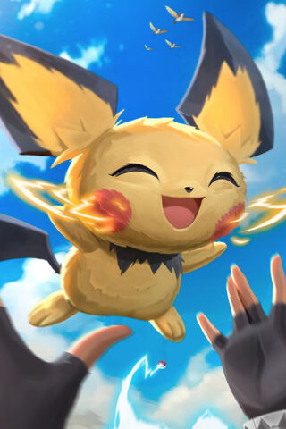 Pichu's Joyful Spark! ⚡😊