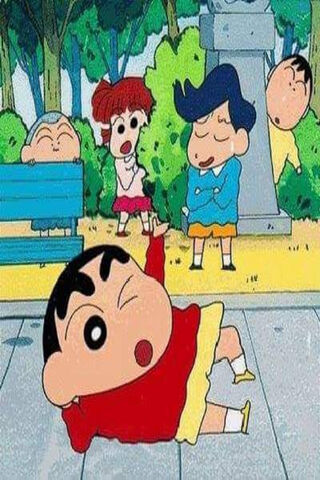 Shinchan's Silly Antics in the Park! 😂