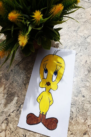 Tweety's Charming Smile! 🐦✨