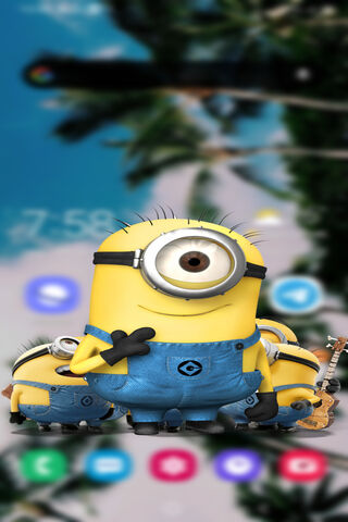 Minion Mischief in Paradise! 🌴😄