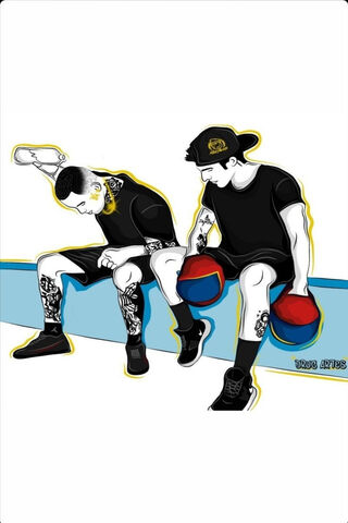 Street Vibes: GERA MX in Action 🎨🏀