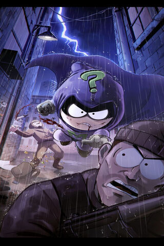 Kenny's Dark Knight Adventure! 🦇🌧️