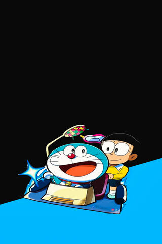 Adventures with Nobita and Doraemon! 🚀✨