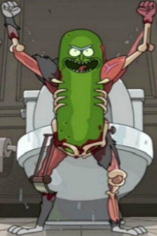 Pickle Rick's Wild Transformation! 🥒💥
