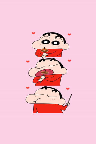 Shinchan's Sweet Treats 🍭❤️