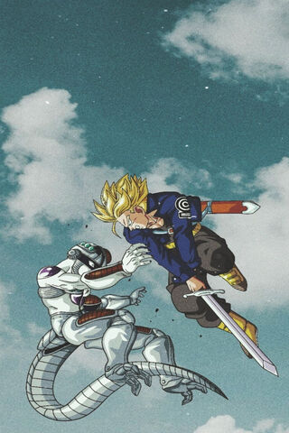Trunks: The Heroic Showdown! ⚔️✨
