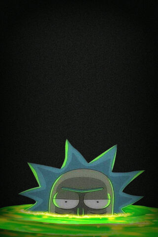 Rick's Wild Adventure in the Wormhole! 🌌🌀